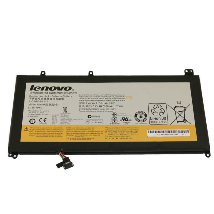 L12L4P62 New Genuine Lenovo L12M4P62 2ICP6/55/85-2 121500163 L12M4P62 Battery 52Wh - LaptopBatteries.ca