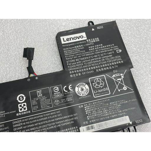 L15M4PC2 New Genuine Lenovo Yoga 710-15IKB 710-15ISK Battery 53WH - LaptopBatteries.ca