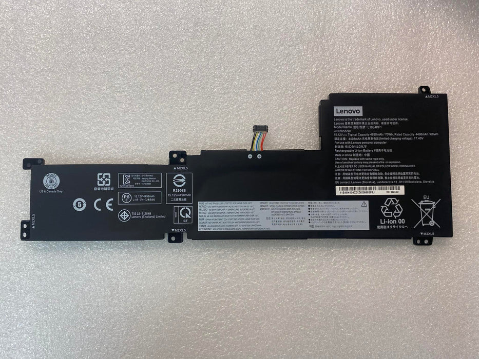 New Genuine Lenovo IdeaPad 5-15IIL05 5-15ARE05 5-15ITL05 5-15IAL7 5-15ABA7 Battery 70WH - LaptopParts.ca