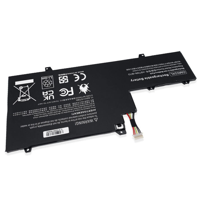 OM03XL New HP EliteBook X360 1030 G2 Z2W73EA Z2W74EA Battery 57Wh - LaptopBatteries.ca