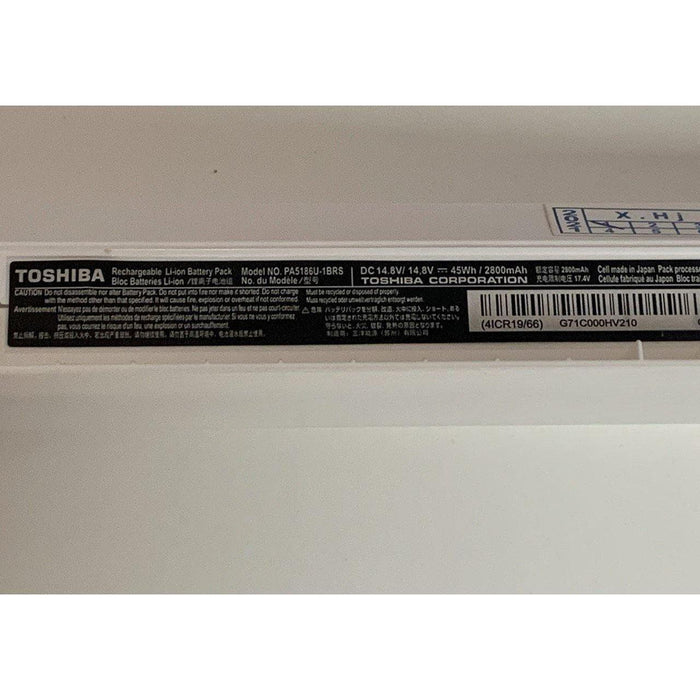 PA5186U-1BRS New Genuine Toshiba Satellite C55-B C55-B5299 C55-B5202 C55D-B C55T-B C55T-B5109 C55T-B5110 Battery 45Wh - LaptopBatteries.ca