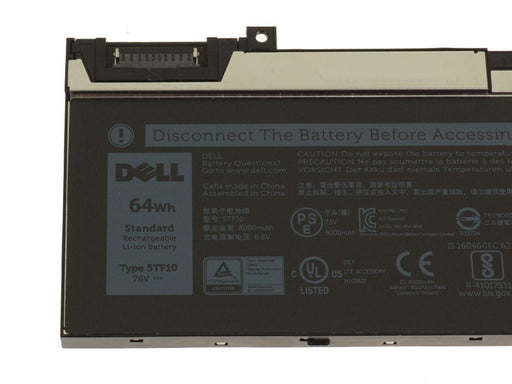 5TF10 New Dell OEM Original Precision 7530 / 7730 / 7540 / 7740 4-Cell 64Wh Laptop Battery - 5TF10 - LaptopBatteries.ca