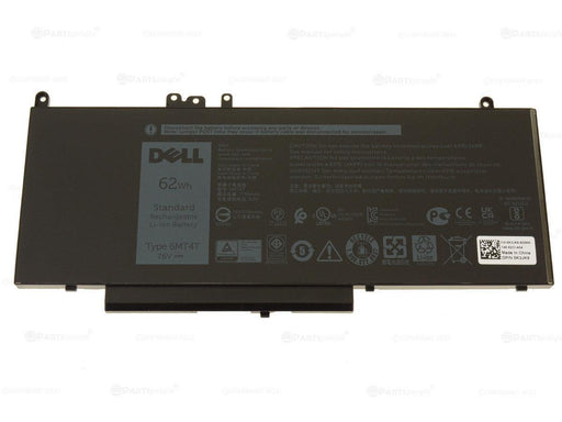 6MT4T New Dell OEM Latitude E5470 / E5570 / Precision 3510 4-cell 62Wh Original Laptop Battery - 6MT4T - LaptopBatteries.ca
