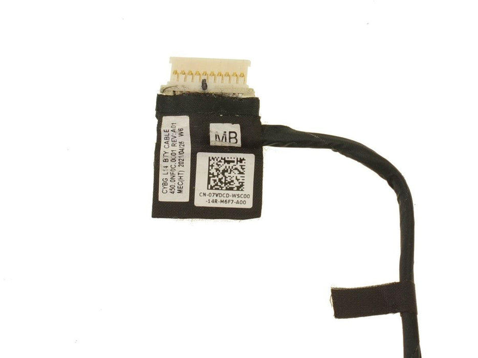 7VDCD Dell OEM Latitude 3420 Battery Cable - Cable Only - w/ 1 Year Warranty - LaptopBatteries.ca