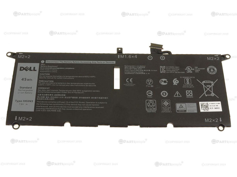 HK6N5 Dell OEM Original Inspiron 13 (7390) 2-in-1 / Latitude 3301 4-Cell 45Wh Battery - w/ 1 Year Warranty - LaptopBatteries.ca