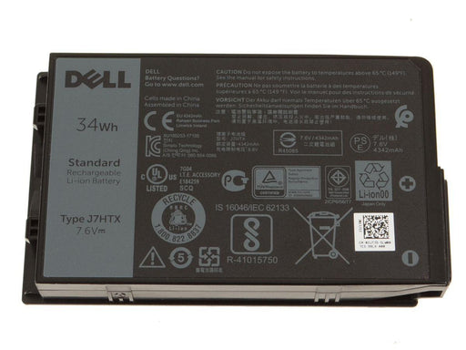 J7HTX New Dell OEM Latitude 12 Rugged Tablet (7202 / 7212 / 7220) 2-cell 34Wh Original Laptop Battery - J7HTX - LaptopBatteries.ca