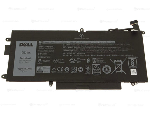 K5XWW New Dell OEM Original Latitude 7390 2-in-1 4-Cell 60Wh Laptop Battery - K5XWW - LaptopBatteries.ca