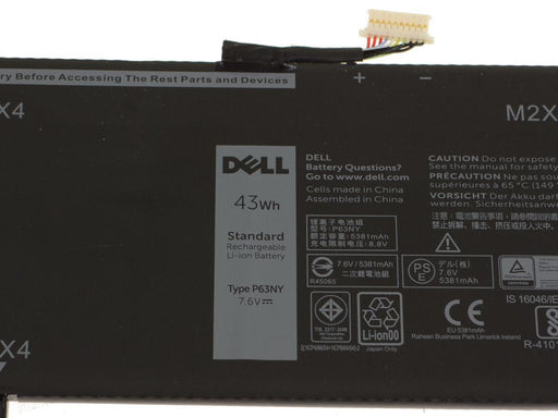 P63NY New Dell OEM Original Latitude 13 (7370) 43Wh 4-Cell Laptop Battery - No SC - P63NY - LaptopBatteries.ca