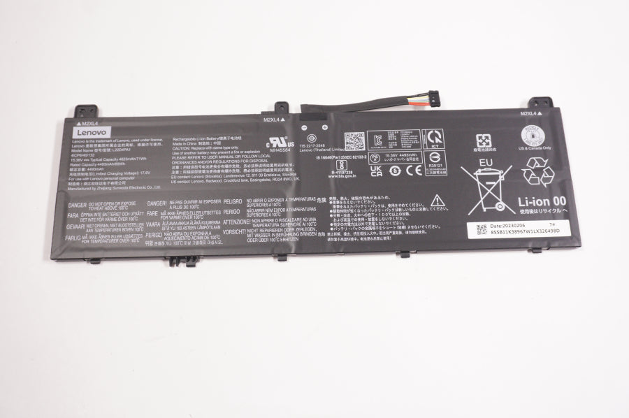 New Lenovo Yoga 7 Battery 71Wh 15.36V 4623mAh L22D4PA1 L22M4PA1 - LaptopParts.ca