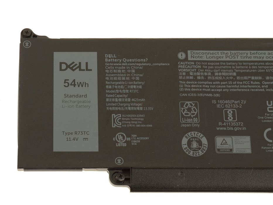 New Genuine Dell Latitude 5440 3540 5540 5340 3440 Precision 3580 Battery 54WH R73TC