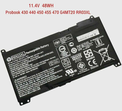 New Genuine HP ProBook 430 440 450 455 470 G4 Battery 48Wh