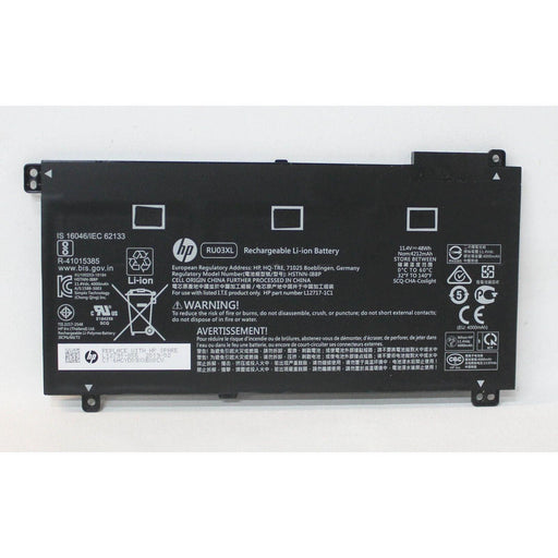 RU03XL New Genuine HP ProBook X360 440 G1 Battery 48WH - LaptopBatteries.ca