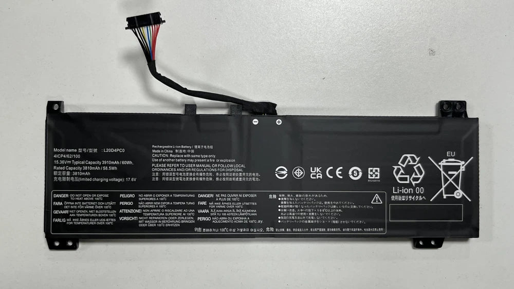 New Compatible Lenovo Legion 5-15ITH6H 5-15ACH6A Battery 60Wh 15.36V L20C4PC0 L20D4PC0