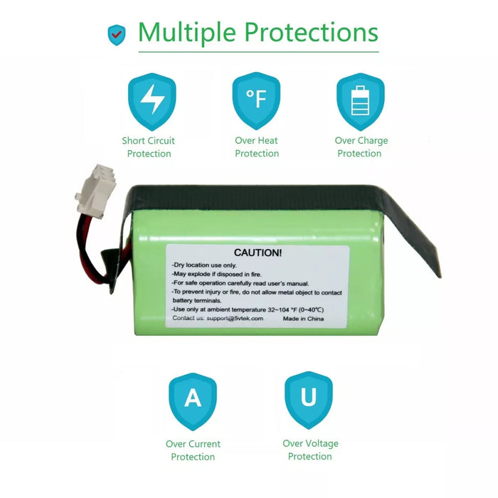 New Eufy RoboVac 11S 11S Max 12 15T 15C 15C Max 25C 30 30C Max Replacement Battery FBL-10 - LaptopParts.ca