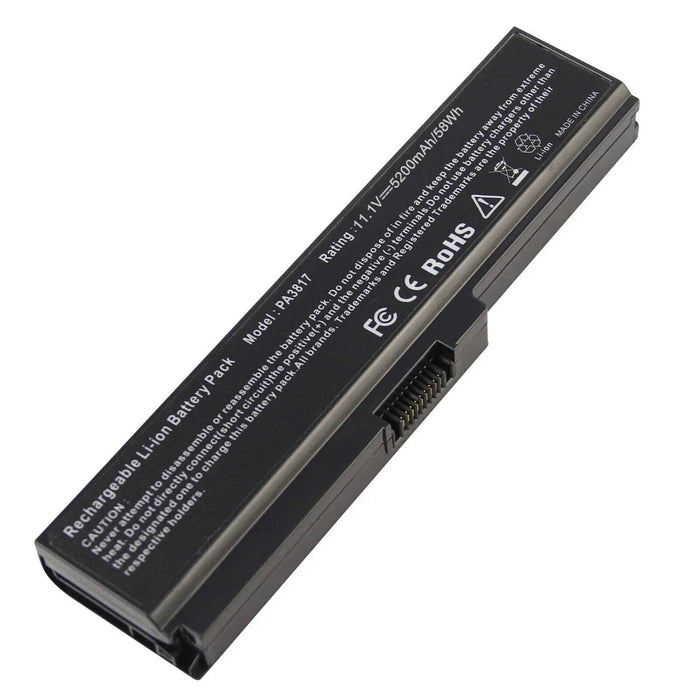 New Compatible Toshiba Satellite A665 C655 L655 L735 L755 Battery PA3817U-1BRS PABAS228