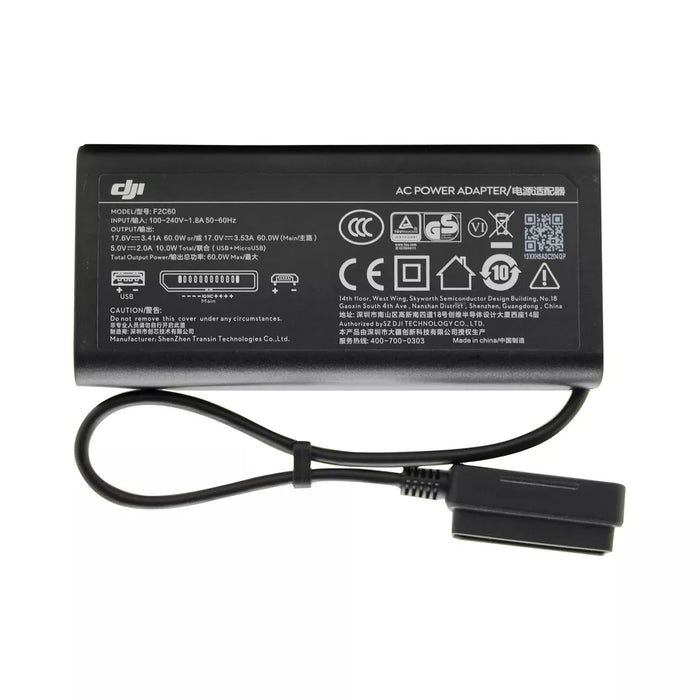 New DJI Mavic 2 Pro / 2 Zoom AC Power Adapter Battery Charger F2C60 60W - LaptopParts.ca