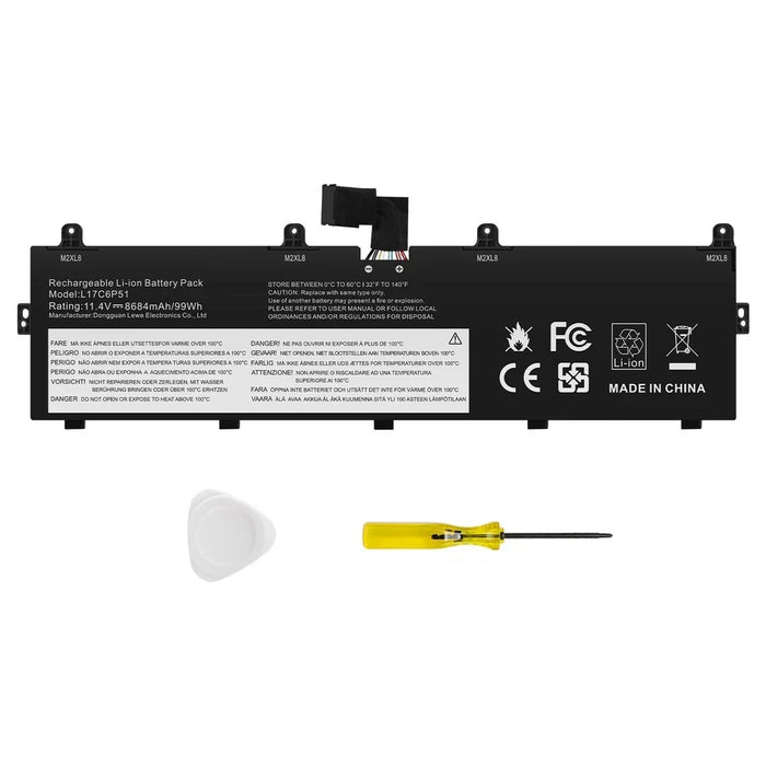 New Compatible Lenovo ThinkPad P72 P73 P72-20MB P73-20QR Battery L17M6P52 L17C6P51
