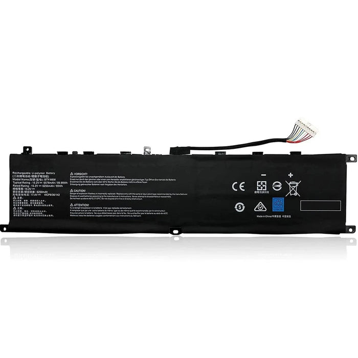 New Compatible MSI GS66 Stealth 10SF 10SFS 10SGS GE66 Raider 10SD 10SE GE76 Battery BTY-M6M