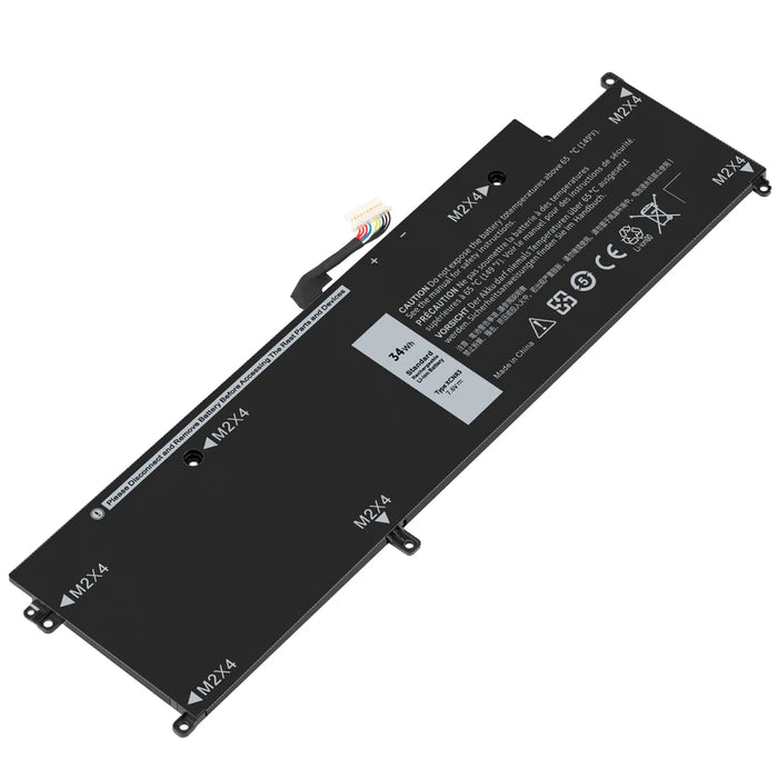 XCNR3 New Compatible Dell Latitude 13 7370 E7370 Ultrabook Series Battery WY7CG P63NY 34Wh - LaptopBatteries.ca