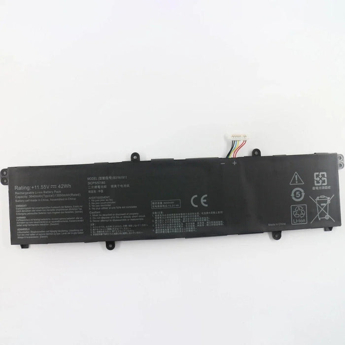 New Compatible Asus VivoBook Flip 14 X421 TM420 R413 K413FA Battery 42Wh 11.55V B31N1911