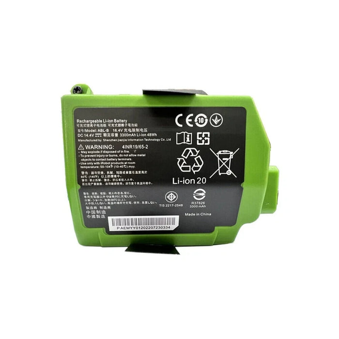 New Compatible iRobot Roomba S9 S9+ S9550 9550 Robot Vacuum ABL-B Battery 48Wh 16.4V