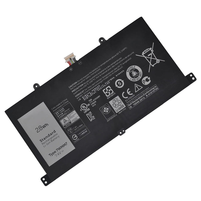 New Genuine Dell Venue 11 Pro 5130 7130 7139 Keyboard Dock Battery 28WH - LaptopParts.ca