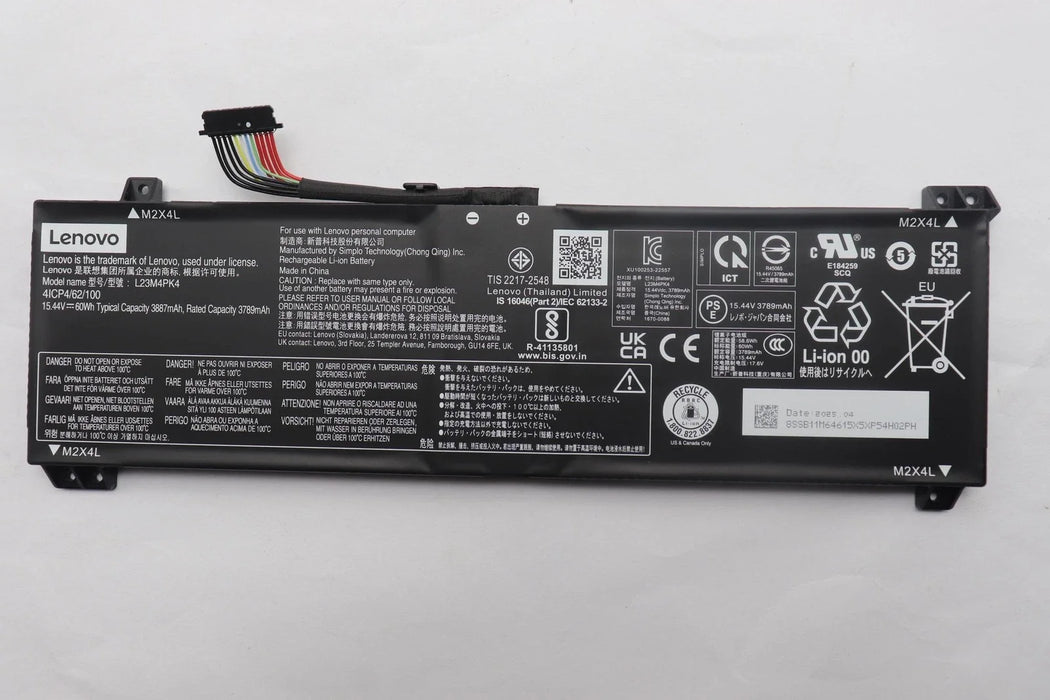 L23M4PK4 Battery For Lenovo LOQ 15AHP9 15IX9 15IAX9I 15IRX9 60Wh - LaptopParts.ca
