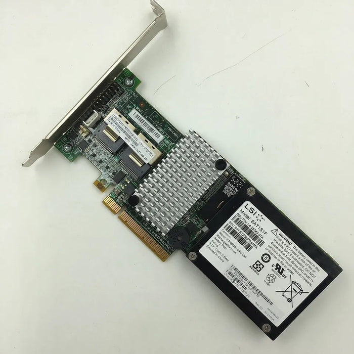 New IBM M5015 81Y4419 SAS RAID Controller PCI-E with BATTERY 46M0851 - LaptopParts.ca