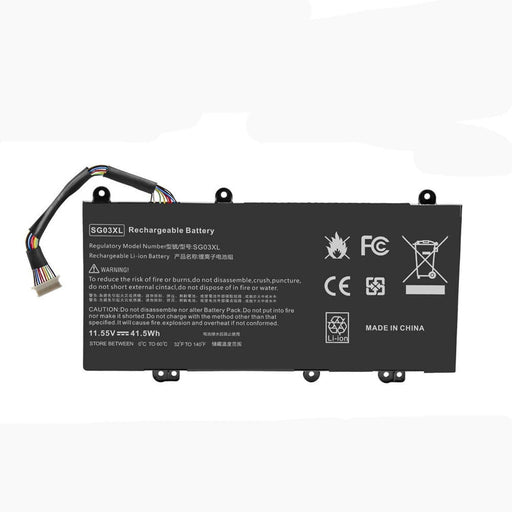 SG03XL New Compatible HP HSTNN-LB7F SG03061XL TPN-I126 Battery 41.5WH - LaptopBatteries.ca