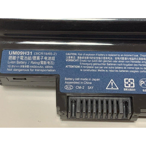 UM09H31 New Genuine Acer BT.00605.058 BT.00603.109 BT.00603.107 Battery 48Wh - LaptopBatteries.ca