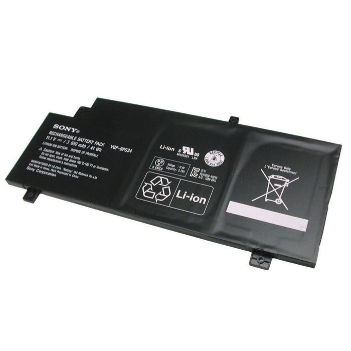 VGP-BPS34 New Genuine Sony Vaio SVF15A1CCXB SVF15A1DPXB SVF15AC1QL Battery 41Wh - LaptopBatteries.ca