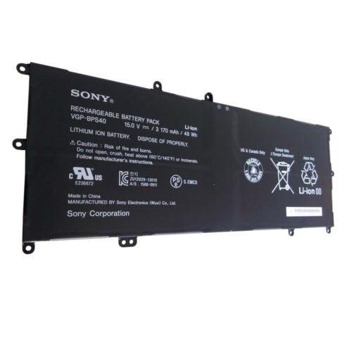 VGP-BPS40 New Genuine Sony Battery 48Wh - LaptopBatteries.ca