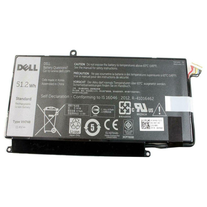 VH748 New Genuine Dell Vostro 5460 5470 5560 Battery 51.2Wh - LaptopBatteries.ca