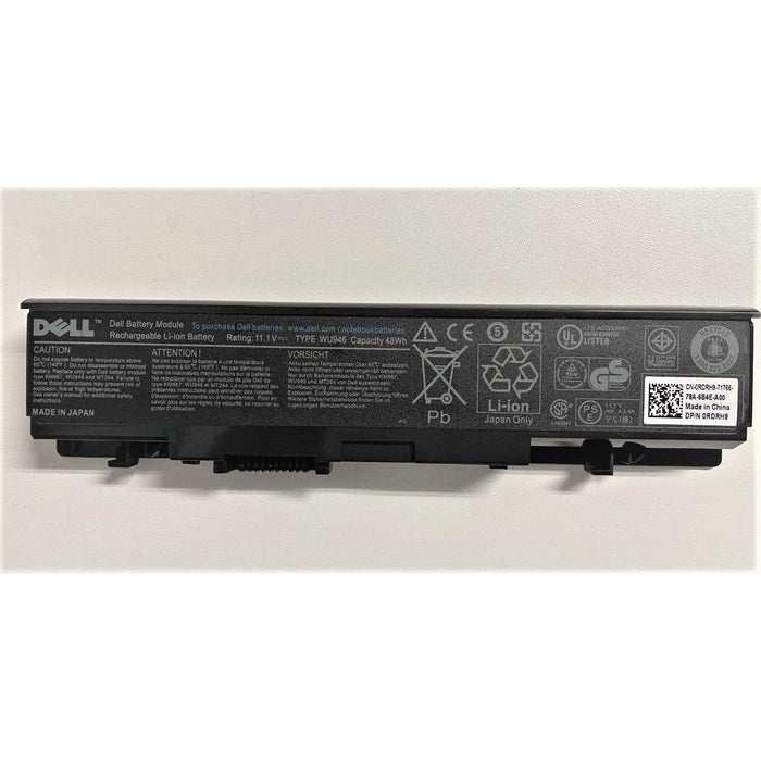 WU946 New Genuine Dell Studio 15 1555 1557 1558 Battery 48Wh - LaptopBatteries.ca