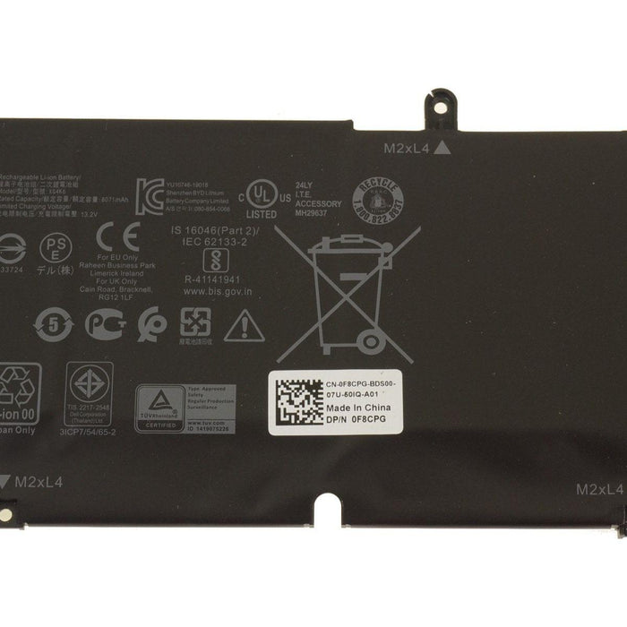 XG4K6 New Genuine Dell XPS 17 9700 9710 9720 Battery 97WH - LaptopBatteries.ca