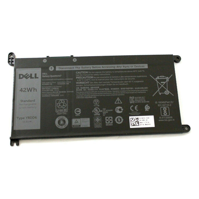 YRDD6 New Genuine Dell 0FDRHM WJPC4 1VX1H VM732 Battery 42Wh - LaptopBatteries.ca