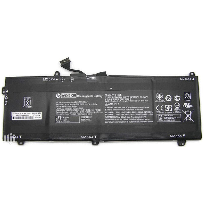 ZO04XL New Genuine HP ZO04 808396-721 4ICP7/60/80 808396-421 808450-001 HSTNN-CS8C HSTNN-C02C HSTNN-C88C HSTNN-LB6W Battery 64Wh - LaptopBatteries.ca